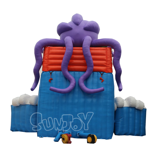 Purple Octopus Water Slide