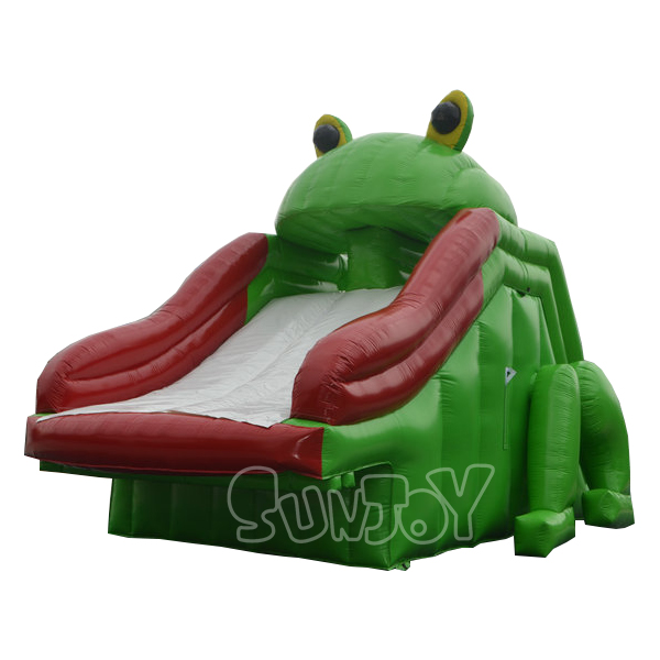 Frog Inflatable Water Slide