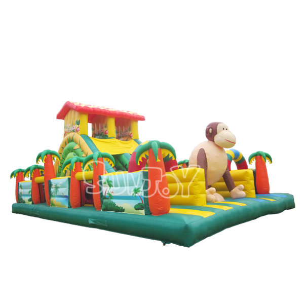 Inflatable Monkey Amusement Park For Kids SJ-AP17009