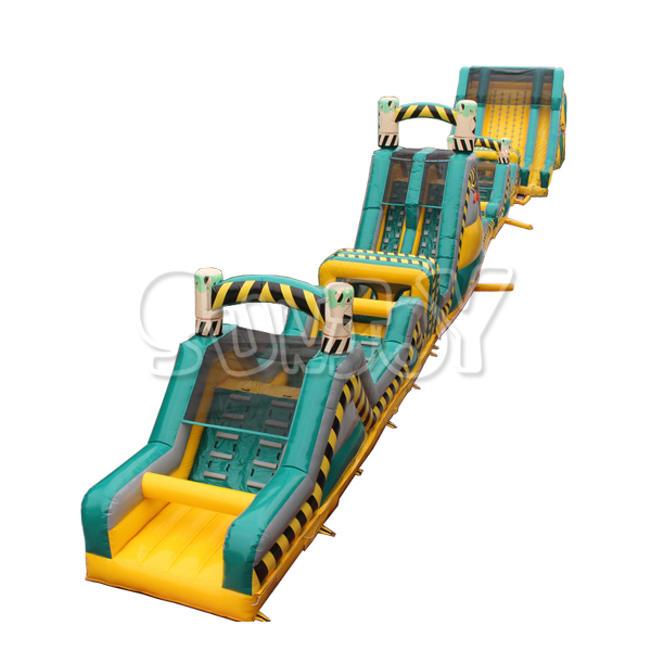 77FT Giant Inflatable Obstacle Course Combo For Kids SJ-OB18001