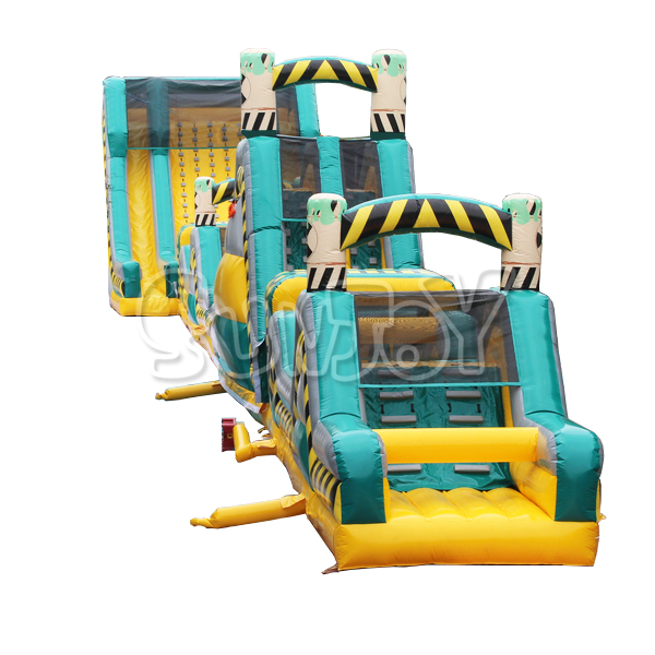 77FT Inflatable Obstacle Course
