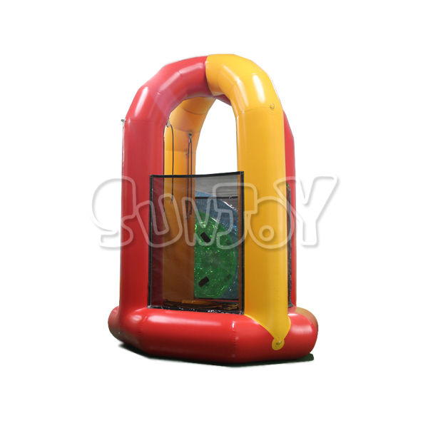 Kids Inflatable Bungee Trampoline With Safety Netting SJ-SP18002