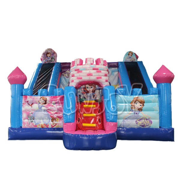 Sofia the First Inflatable Moon Bounce Place Playground SJ-CO18007