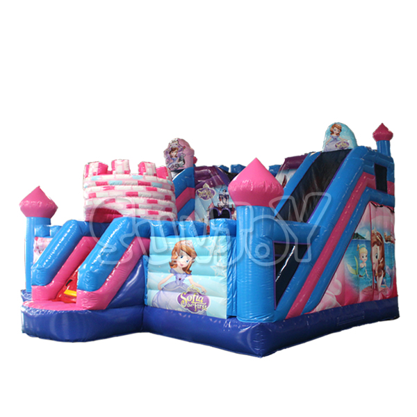 Sofia Princess Inflatable Castle