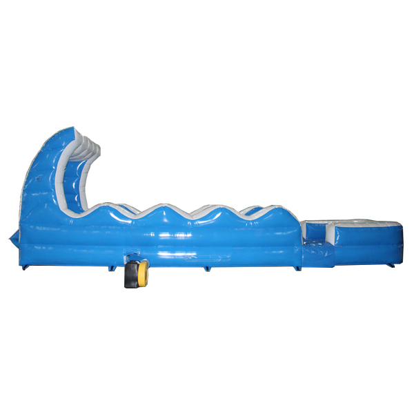 SJ-NS16011 Blue Wave Inflatable Water Slip and Slide Tunnel