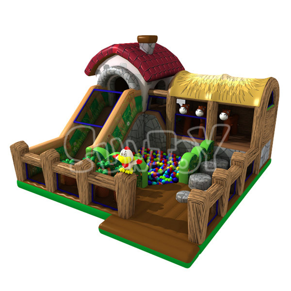 Farmyard Amusement Park Inflatable Bouncer SJ0001