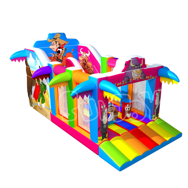 Bullfighting Theme Combo Inflatable Bouncer SJ0882