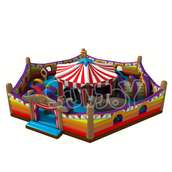 Happy Circus Playground Inflatable Play Center SJ0015