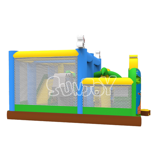 Jungle Animals Bouncing Castle