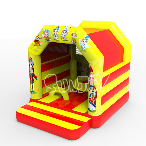 Peking Opera Inflatable Bouncer New Design For Kids SJ0565