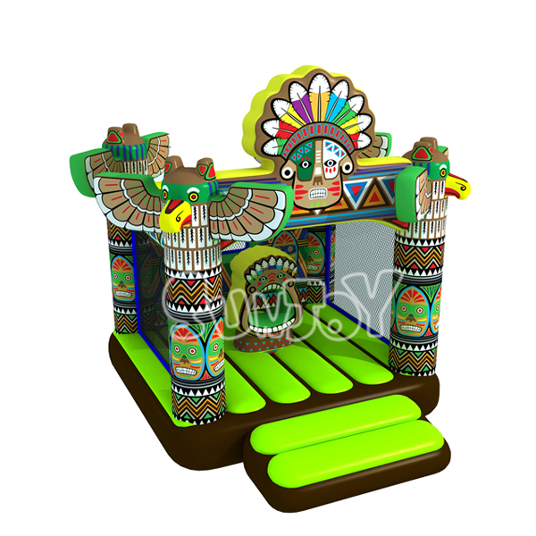 Primitive Tribe Bouncer Colorful Jump House SJ-NBO001