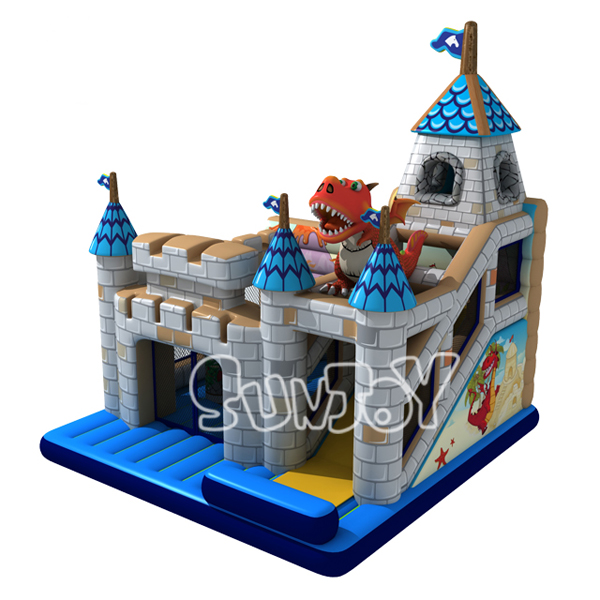 Dragon Bouncy Castle Combo For Children SJ-NCO001