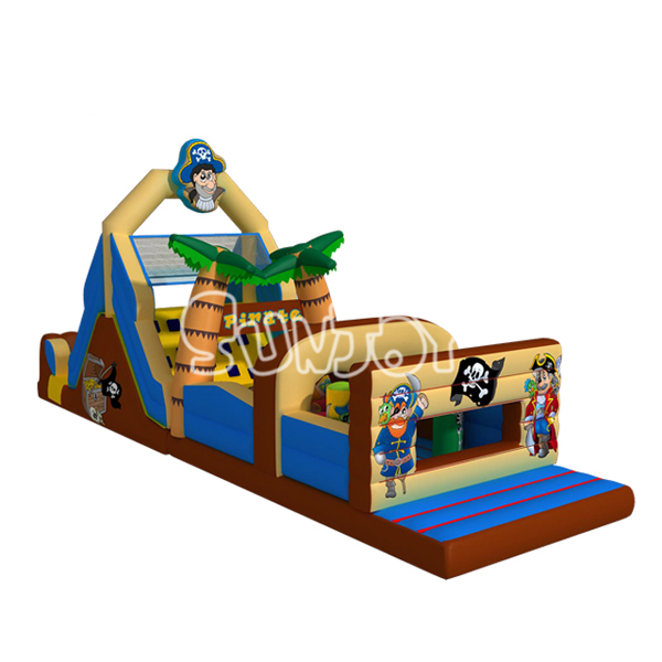 Children's Pirate Inflatable Obstacle Course New Design SJ0884