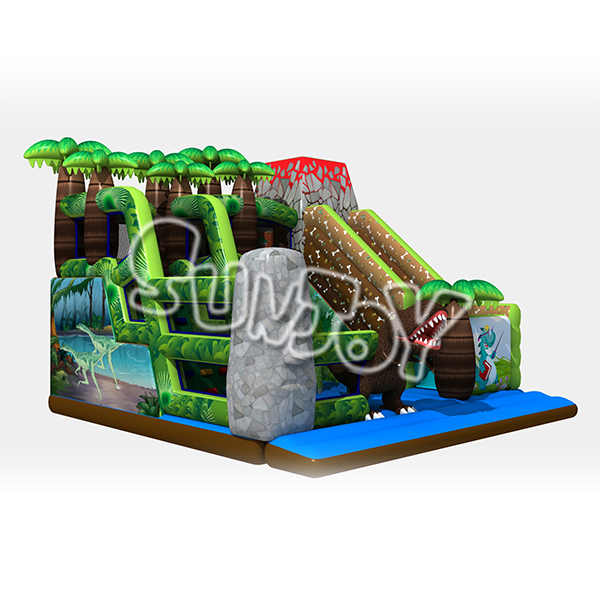 Jungle Volcano Slide