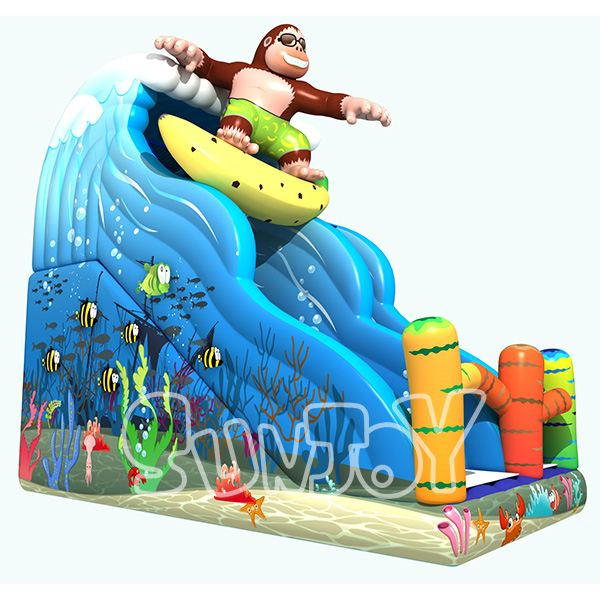 Monkey Banana Surfing Slide