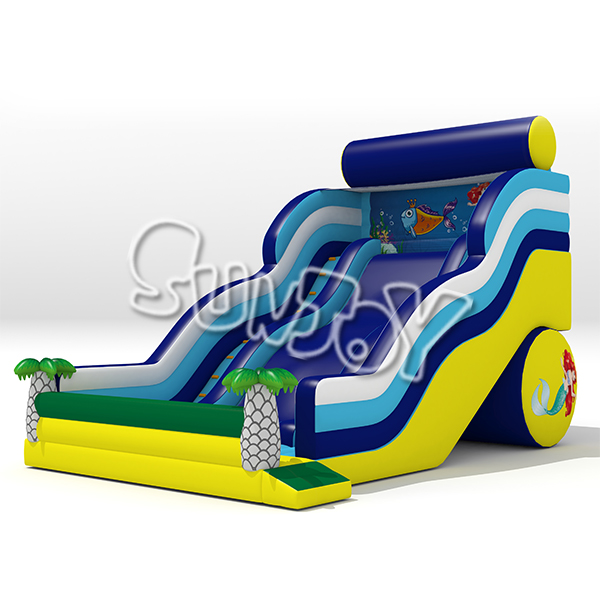 10M Mermaid Inflatable Slide New Design For Sale SJ-NSL007