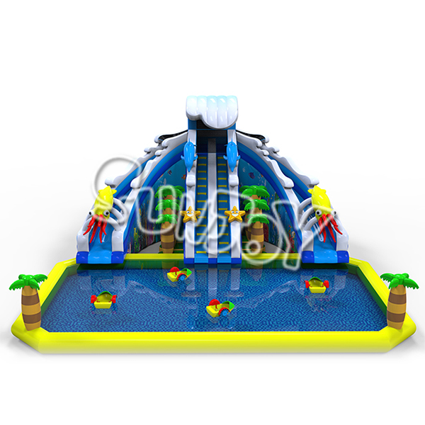 Under The Sea Inflatable Water Park For Children SJ-NWP001