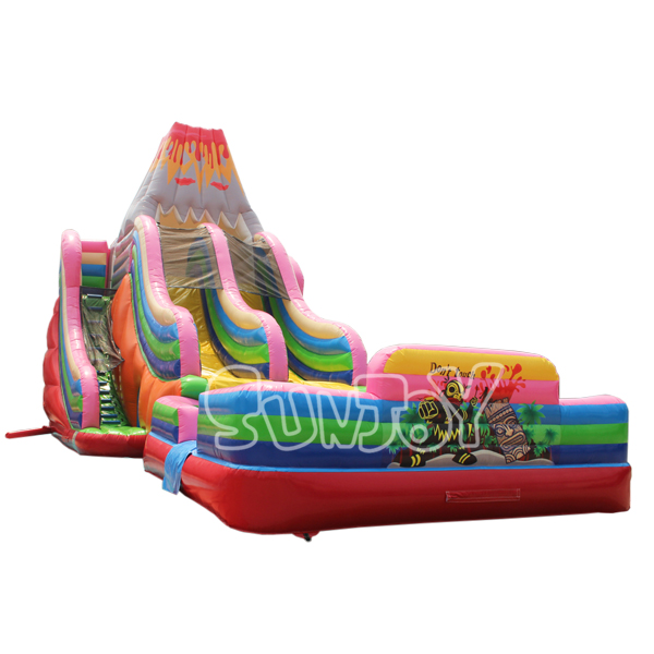 26FT Inflatable Volcano Slide