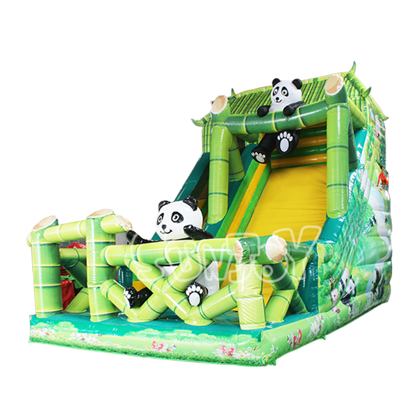 22' Inflatable Panda Slide For Sale SJ-SL18008
