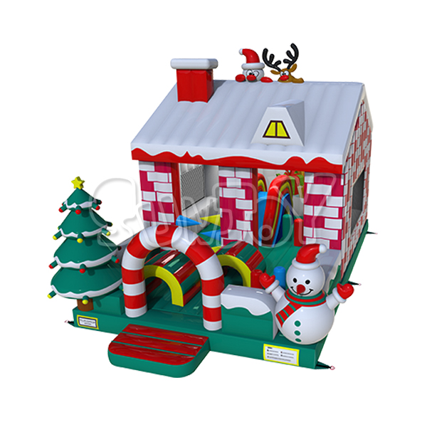 Christmas Inflatable Amusement Park New Design For Children SJ-NAP181202