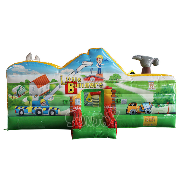 Little Builder Inflatable Amusement Park For Sale SJ-AP17010