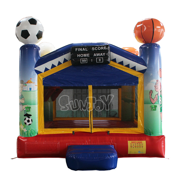 Sports Themed Commercial Bounce House For Sale SJ-BO17020