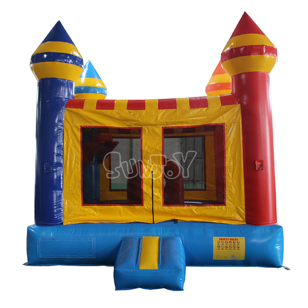 13x13 3-in-1 Commercial Colorful Bouncy Castles Wholesale SJ-BO17021