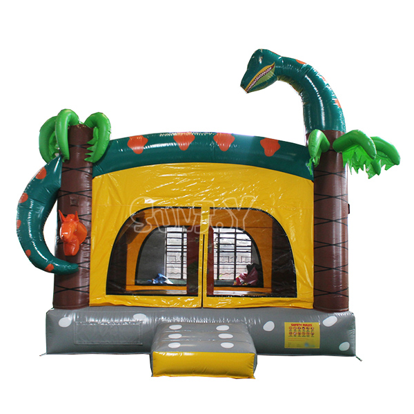 15x15 Inflatable Dinosaur Bouncy Castle For Sale SJ-BO17022