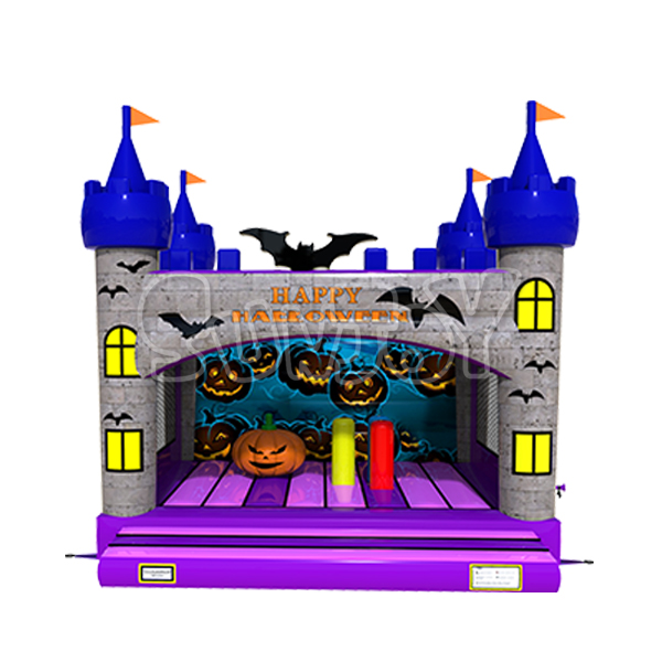 Halloween Square Bouncy Castle