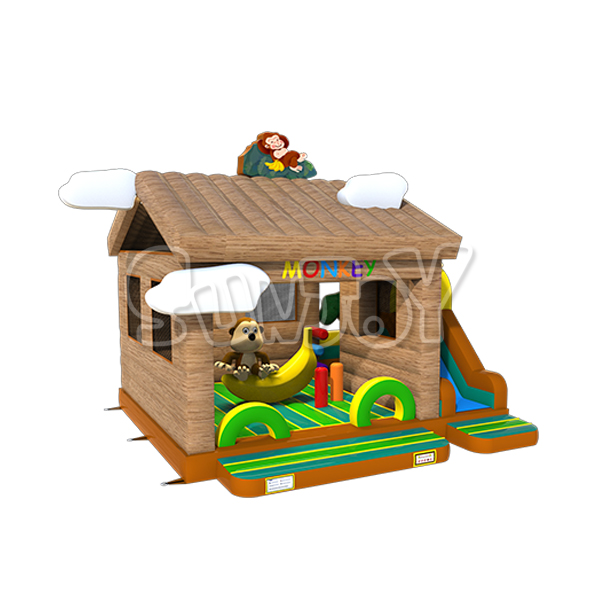 Monkey Inflatable Jump House Combo New Design SJ-NCO181205