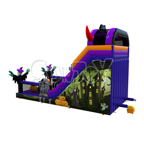 23FT Halloween Slide