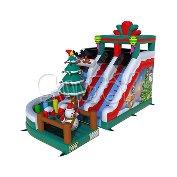 2018 Newest Christmas Inflatable Slide New Design SJ-NSL181206