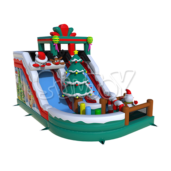 20FT Christmas Inflatable Slide