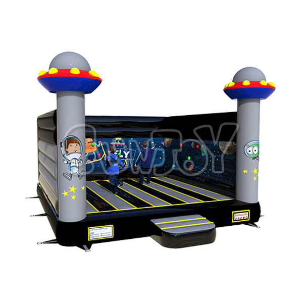 Space Bounce House With Touch Light