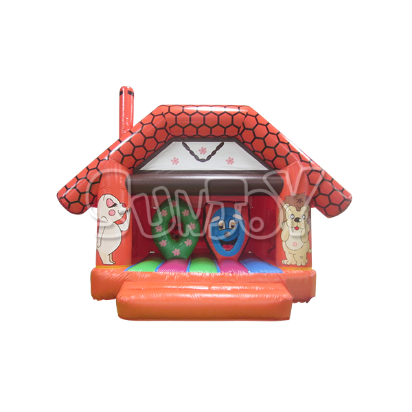 13x13 Cartoon Bounce House Commercial Cute Animal Theme SJ-BO17013