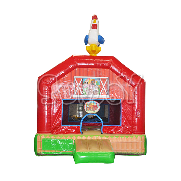 13x13 Funny Farm Bounce House Commercial Inflatable Jumper SJ-BO17015