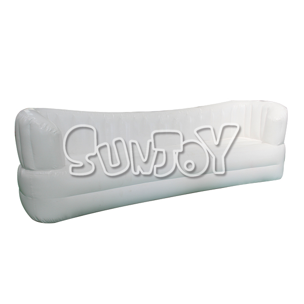 4M White Inflatable Sofa Custom Inflatable Furniture For Sale SJ-AD18010