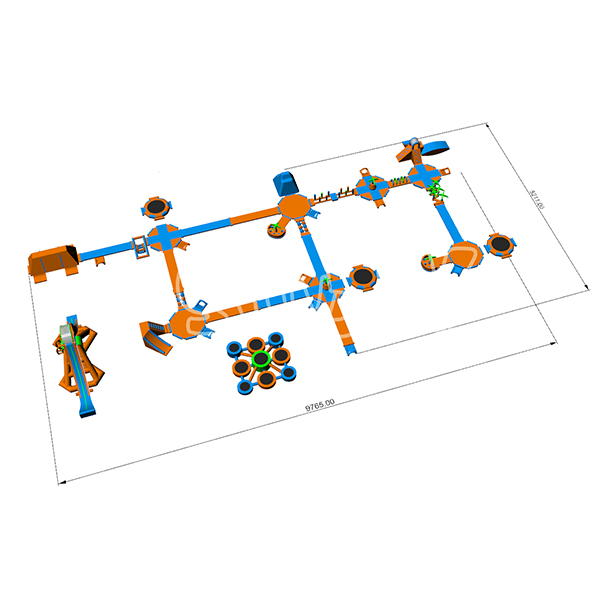 100x50M Floating Park