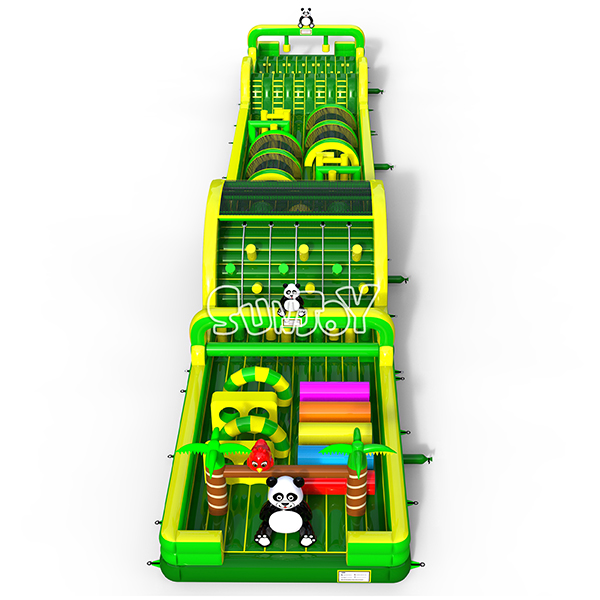Panda Inflatable Obstacle Course