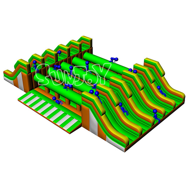 Custom Inflatable Obstacles Combo