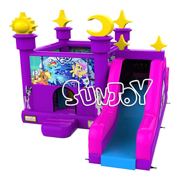 My Little Pony Bouncy Castle Slide Combo New Design SJ-NCO181209