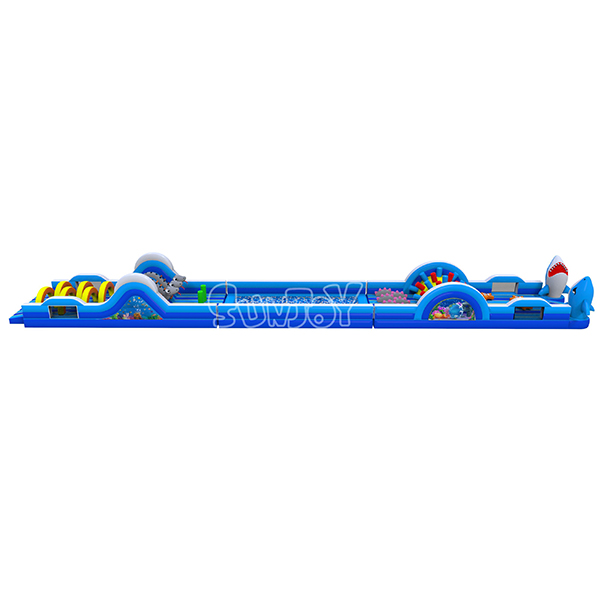 Ocean Inflatable Obstacle Course
