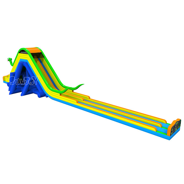 Python Giant Inflatable Slide Double Lane New Design SJ-NSL18836