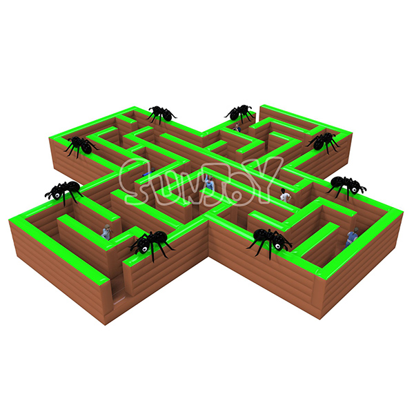 Ants Nest Inflatable Maze For Kids New Design SJ-NSP18832