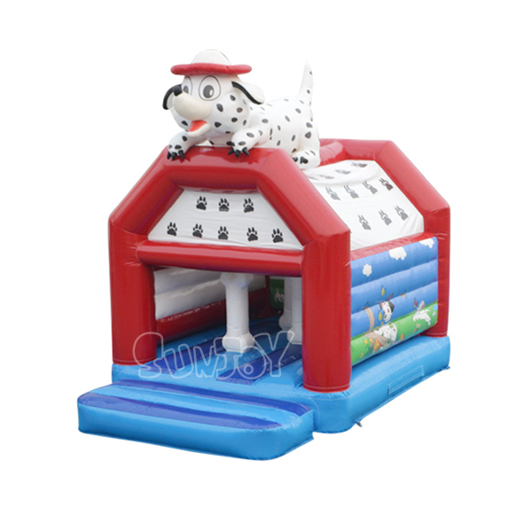 Spotty Dog Cartoon Commercial Bounce House For Kids SJ-BO13009