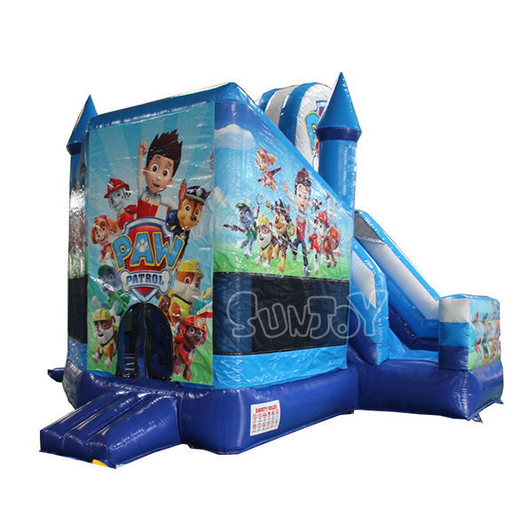 Paw Patrol Bouncy Castle With Slide Combo For Sale SJ-CO18017