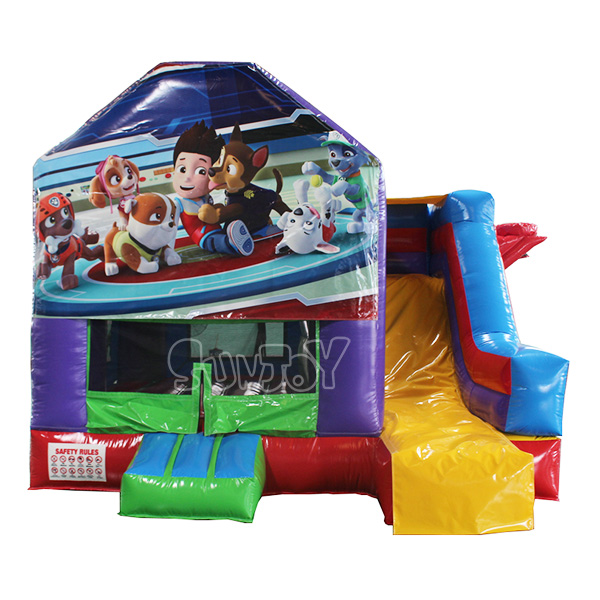 Paw Patrol Bounce House With Slide Combo For Sale SJ-CO18025