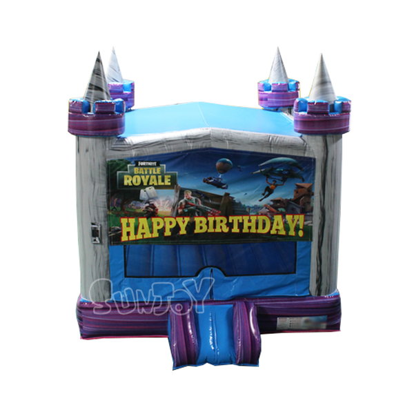 Commercial 13x13 Bouncy Castle With Changeable Business Banner SJ-BO19003