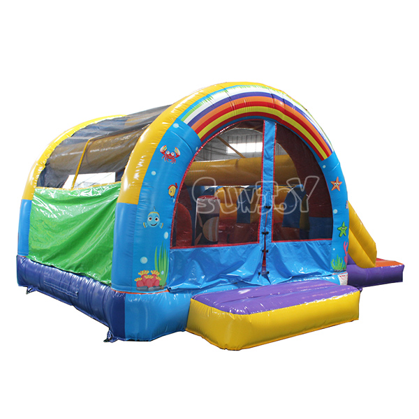 Small Rainbow Inflatable Combo