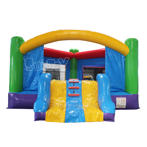 Triangle Inflatable Bouncer With Slide Combo Cheap Sale SJ-CO18028